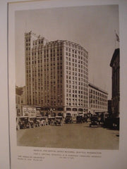 Medical and Dental Office, Seattle WA, 1926. John A. Creutzer. Lithograph