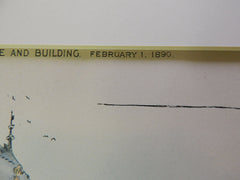Union Trust Company, 78-82 Broadway, New York, George Post, Architect, 1890