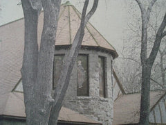 View #2: All Souls Unitarian Church, Roxbury MA, 1893. J. Williams Beal. Gelatine