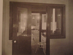 Interior: Columbia Hospital for Women, Washington DC, 1916. Nathan C. Wyeth