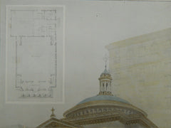 Madison Square Presbyterian Church, New York, NY, 1905, Original Plan