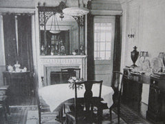 George Oakley Totten House, Washington DC, G. Oakley Totten, 1921, Lithograph