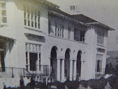 House of Webster Merrifield, Esq., Pasadena,CA, 1914. Hunt & Grey.