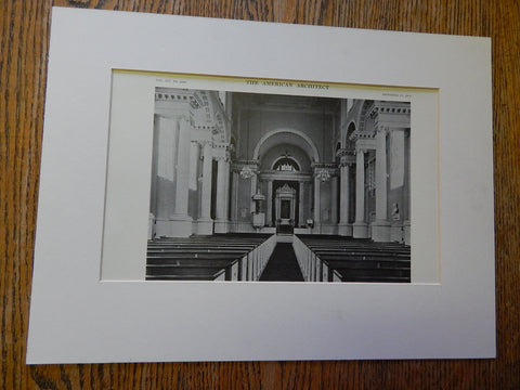 Second Presbyterian Church, Parish House, Boston, MA,1914. Cram & Ferguson.