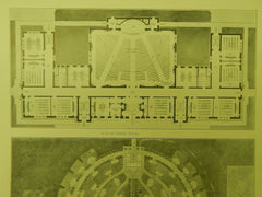 General Plan, New York Juvenile Asylum Design, Dobbs Ferry, NY, 1904, Original Plan. Butler & Rodman.