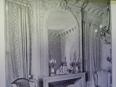House of George Newhall,San Francisco,CA,1905, Lithograph. Maybeck & White.