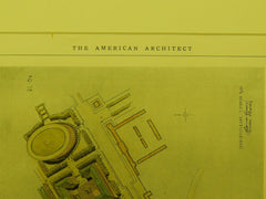 Bird's-Eye View, German Sportforum, Berlin, Germany, 1927, Original Plan. Walter & Werner Walsh.