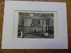 Lodge Room No. 2, Masonic Temple, San Francisco, CA, 1914. Bliss & Faville.