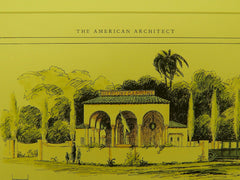 First Prize, Biscayne Boulevard Filling Station, Miami, FL, 1926, Original Plan. H. Roy Kelley.