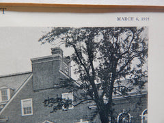 Founders Building, Loomis Institute, Windsor, CT, 1918. Murphy & Dana.
