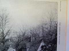 House of Frank Mayfield, St. Louis, MO, 1928, Lithograph. Maritz & Young, Inc.