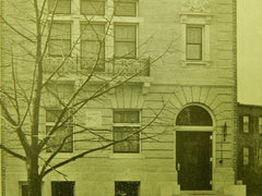 House of J. C. Hooe, Esq., Washington, DC, 1904, Lithograph. Totten & Rogers.