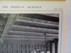 Hall & Stairway, House for Alexis Felix DuPont, Wilmington, DE, 1914. Robeson Lea Perot.