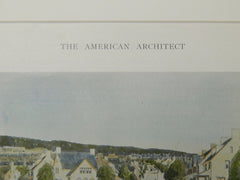 Industrial Village, Williamsport, PA, 1918, Original Plan. George S. Welsh.
