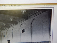 Circulation Room, Central Library, Portland, OR, 1914. Doyle & Patterson.