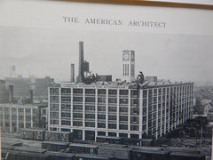 Chicago Plant, Stewart-Warner Speedometer Corporation, Chicago, IL, 1918. L.G. Hallberg & Co.