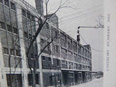 Globe Warehouse, Albany, NY, 1918. Fuller & Robinson.