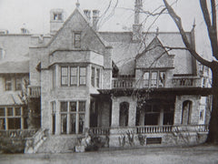 Lawn Front, House of J. J. Albright, Buffalo, NY, 1906. Green & Wicks.