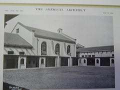 Emerson School, Oakland, California,1915, Lithograph. Donovan/Howard.