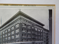 Morgan Building, Portland, Oregon, Lithograph,1914. Doyle & Patterson.