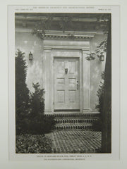 House of Bernard Black, Esq., Great Neck, NY, 1923, Lithograph. Patterson-King Corporation.