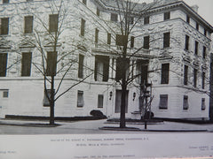 House of Mr. Robert W. Patterson, Dupont Circle,Washington, D.C.,1906,Lithograph. McKim, Mead, & White.