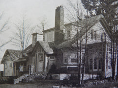 House of A.H.Tasker, Portland, OR, Lithograph,1924. DeYoung & Roald.