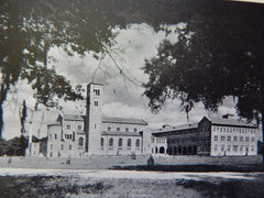 Chapel of Villa De Matel, #2, Houston,TX, 1928, Lithograph. Sullivan.