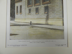 Madison-Square Presbyterian Church, New York, NY, 1906. Colored Photograph.McKim, Mead & White.