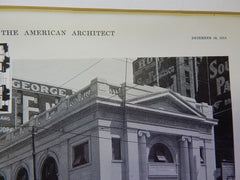 Farmers' and Merchant's Savings Bank, Oakland, CA, 1914. Charles Peter Weeks.