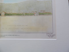 Improvements, U. S. Military Academy, West Point, NY 1903. Original Plan. Cope & Stewardson.