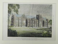 Orthopedic Hospital, Research/Educational Hospitals, Chicago, IL, OrigPlan 1921. Richard E. Schmidt.