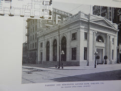 Farmers' and Merchant's Savings Bank, Oakland, CA, 1914. Charles Peter Weeks.