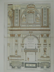 The Oratory Church at South Kensington, UK, 1881, Original Plan. Herbert A. Gribble.
