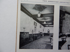 Hotel Roosevelt, Cedar Rapids, IA, 1928, Lithograph. Krenn & Beidler.