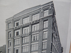 Factory Building of George R. Gregg Co., Toronto, Ontario, Canada, 1918. Bernard H. Prack.