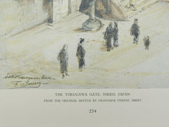 The Tokugawa Gate, Nikko, Japan, 1927.