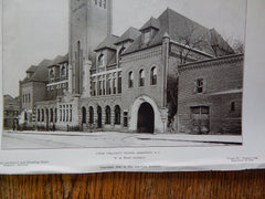 Union Traction Station, Georgetown, Washington, DC, 1906. W. B. Wood.