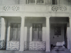 House of George Abbot James, ESQ.,52 Beacon St.,Boston, MA, 1905,Litho. Sturgis & Barton.