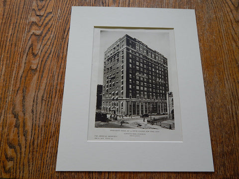 Apartment House At 30 Fifth Avenue, New York NY, 1926. Schwartz & Gross