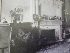 Parlor House of C.C. Febiger ESQ.,Philadelphia,PA.1902, Lithograph. Sellers.