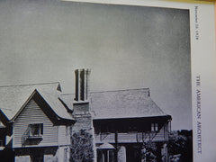 House of John T. J. Clunie, West Manchester, MA, 1928, Lithograph. Walker, Walker & Kingsbury.