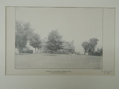House of A. W. Meyer, Esq., Kansas City, MO, 1903, Photogravure. Van Brunt & Howe.