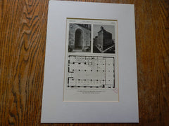 San Diego Trust & Savings Bank,San Diego, CA, 1928,Lithograph. Wm. Templeton Johnson.