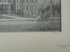 Burroughs Home for Poor Women, Bridgeport, CT, 1902, Original Plan. Joseph W. Northrup.