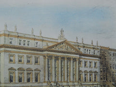 Appellate Court Building, New York, NY, 1884, Original Plan. James Brown Lord.