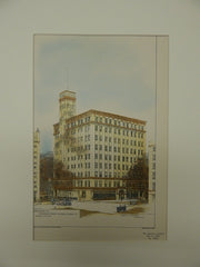 Warehouse for Studebaker Bros. Manufacturing Co., Kansas City, MO, 1902. Root & Siemens.