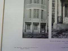 House of George Abbot James, ESQ.,52 Beacon St.,Boston, MA, 1905,Litho. Sturgis & Barton.