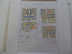 Hudson Terminal Buildings, New York, NY 1910. Original Plan. Clinton & Russell.