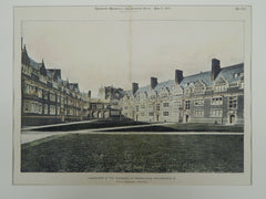 Dormitories, University of Pennsylvania, Philadelphia, PA, 1897, Photograph. Cope & Stewardson.
